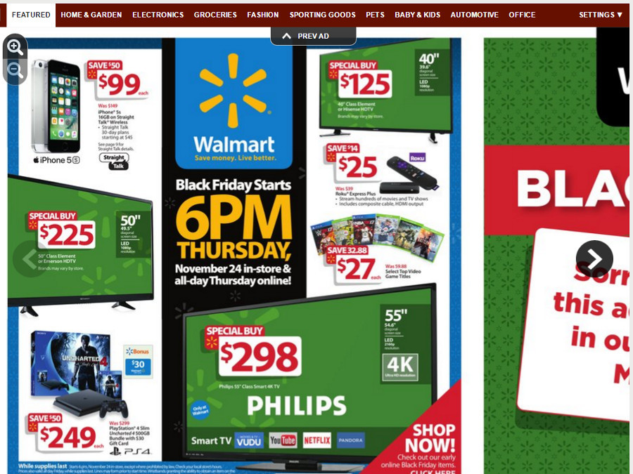 walmart best buy black friday deals