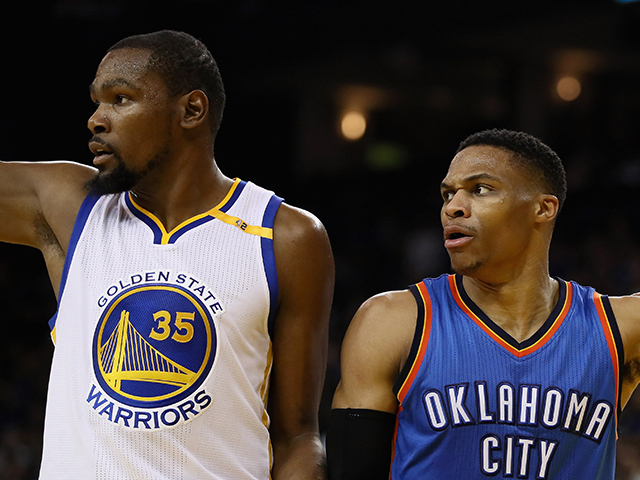 All-Star latest: Durant, Westbrook sharing the practice floor