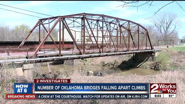Oklahoma bridges falling apart - KJRH.com