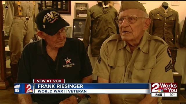 Veterans remember end of WWII- Japan surrendering